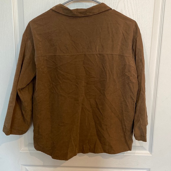 Episode Boxy faux suede top - Picture 2 of 2